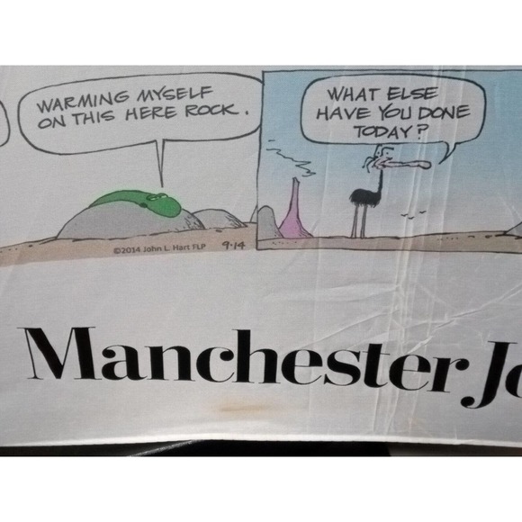 Vintage Manchester Journal Newspaper Umbrella COMIC STRIP Garfield, B.C. Foxtrot - Picture 5 of 7